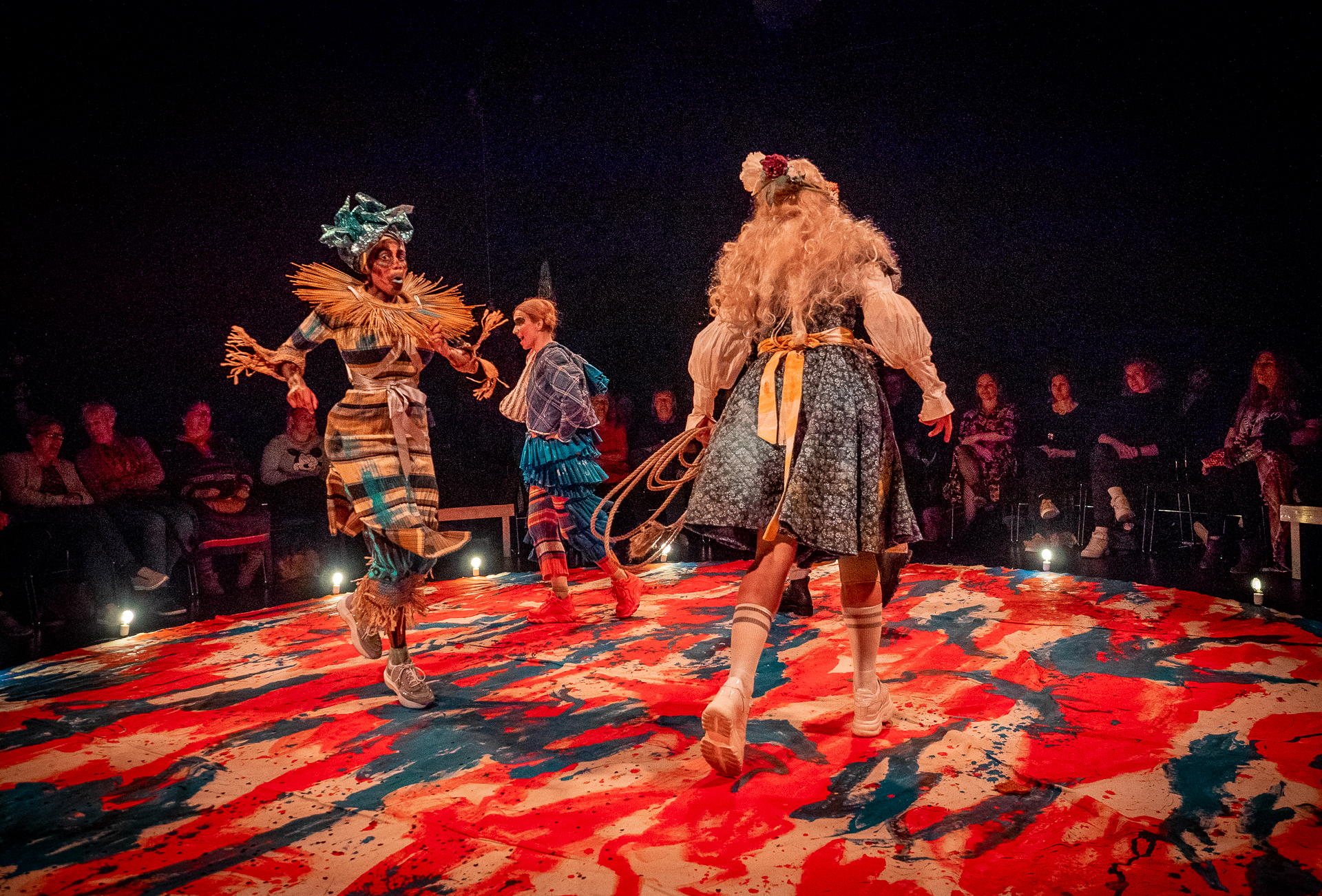 En Muslimsk Afro-Joik på Svensk i Norge av ungkunstner 2019, Ibrahim Fazlic. Foto: Veronika Sund