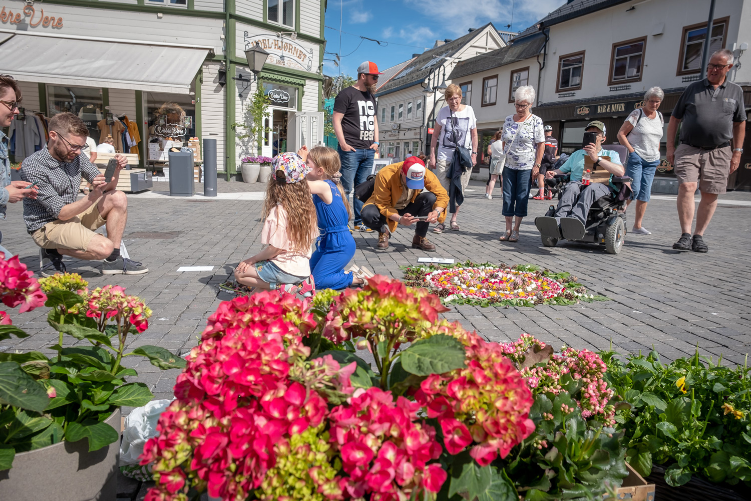 Åpning av NO NO fest 2020 på torget i Harstad sentrum. Foto: Renate Jensen