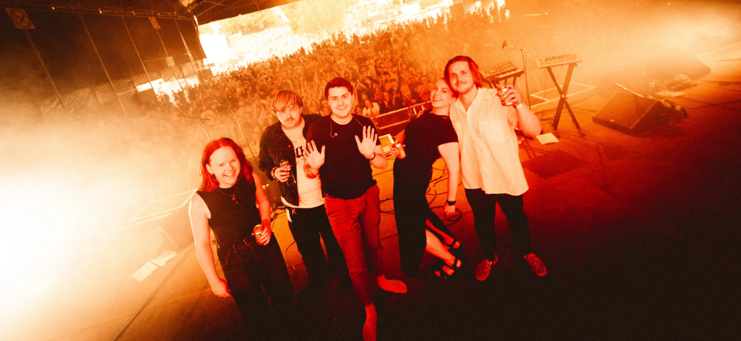 Heave Blood and Die spiller i Nordic Hall på Festspillene i Nord-Norge 2025. Foto: Brage Pedersen