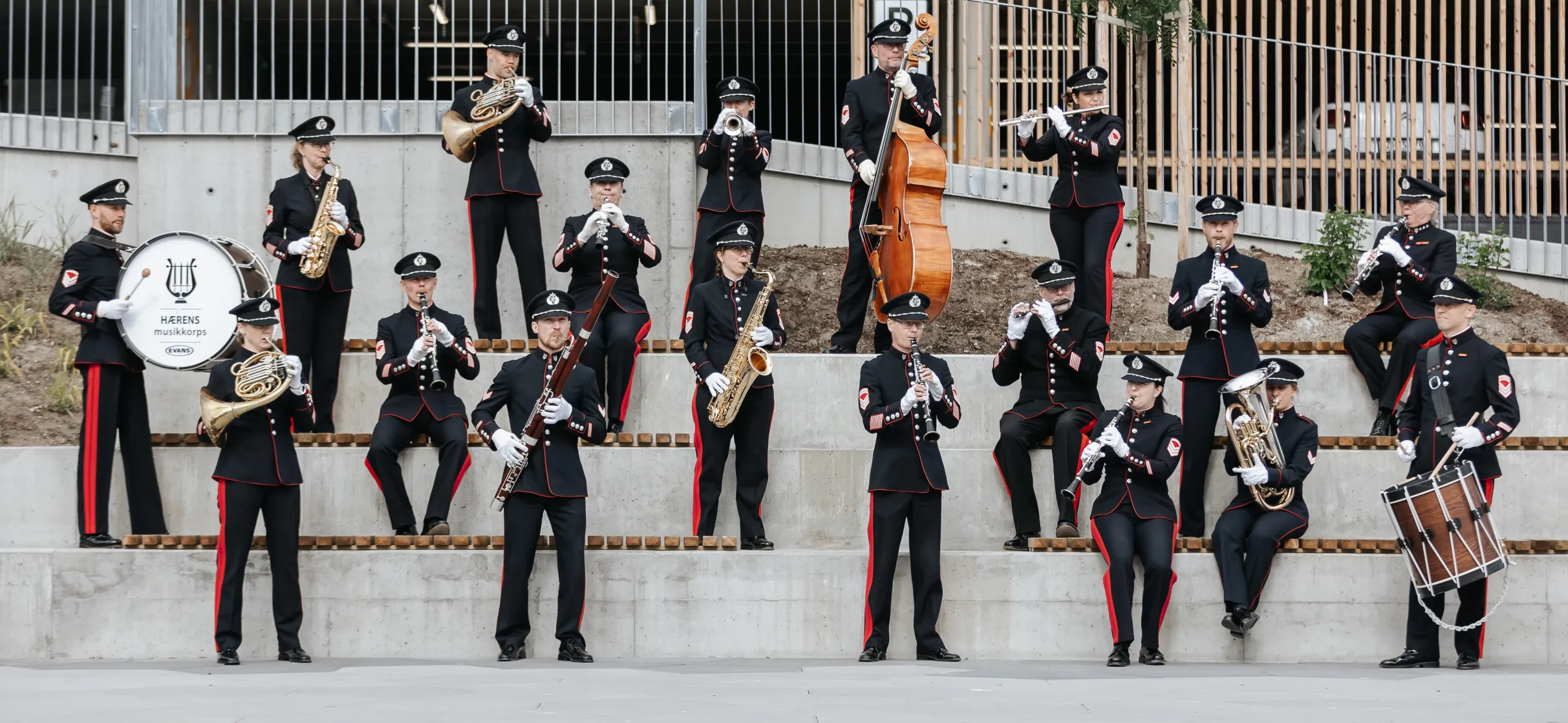 Hærens musikkorps Foto: Camilla Norvoll