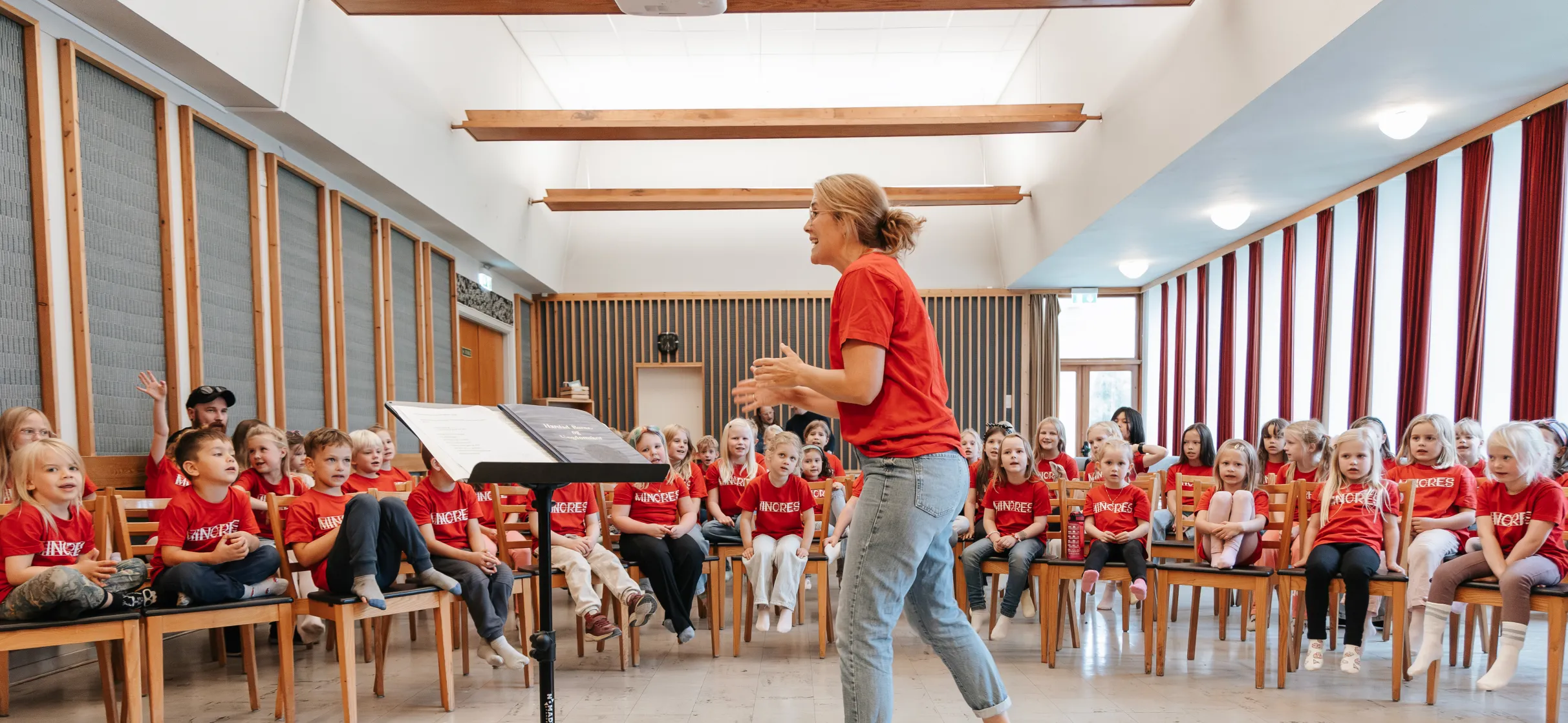 Barnekoret Minores Foto: Camilla Norvoll