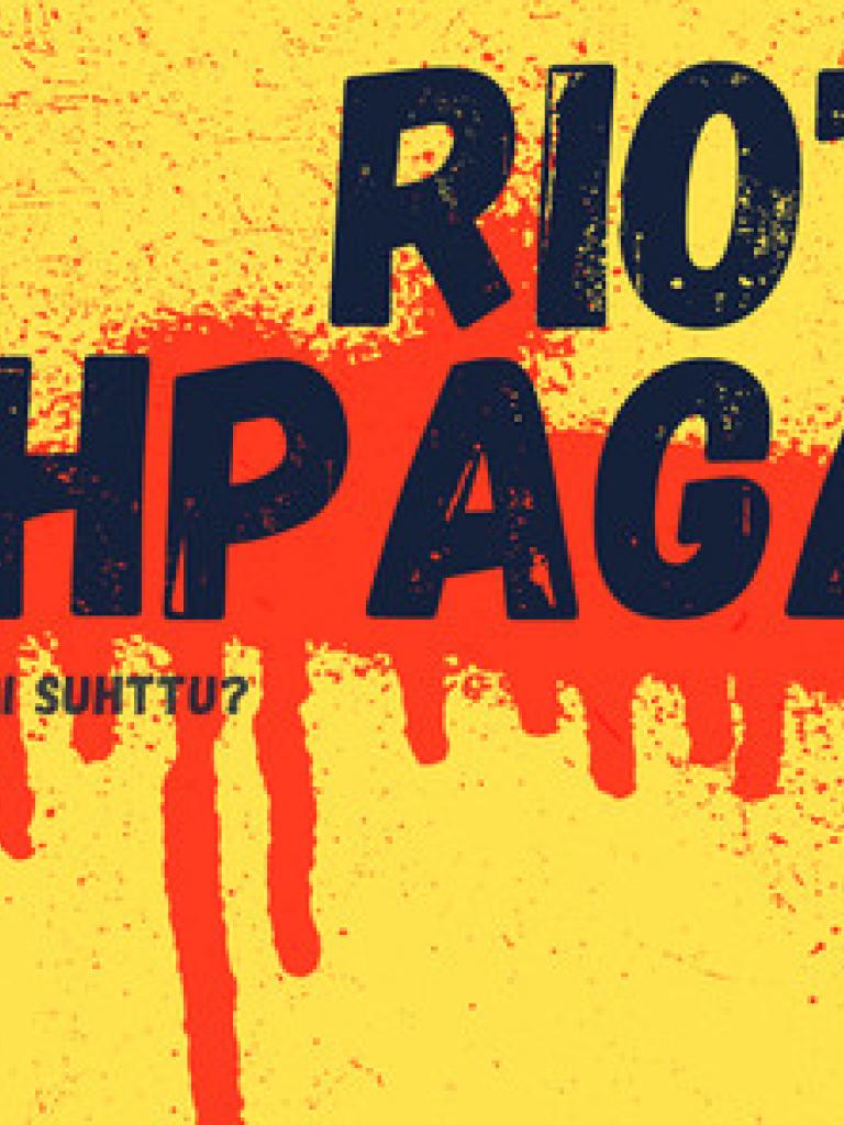 Riot Gáhpagat er en samisk Riot grrrl-bevegelse, som starter med dannelsen av et nytt punkband