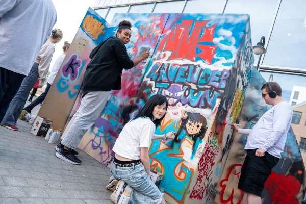 NUK-Ungdommens-festspill-visning-graffiti-foto-FRAMINORD