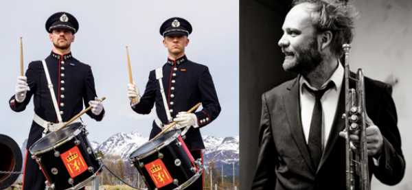 FMKNs Slagverkensemble har invitert med seg Mathias Eick på trompet under Festspillene i Nord-Norge.