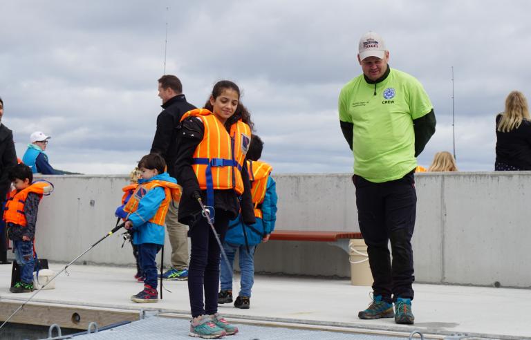 Harstad jeger- og fiskeforening arrangerer Fiskesommer for store og små på Kulturhuskaia under Festspillene i Nord-Norge 2019